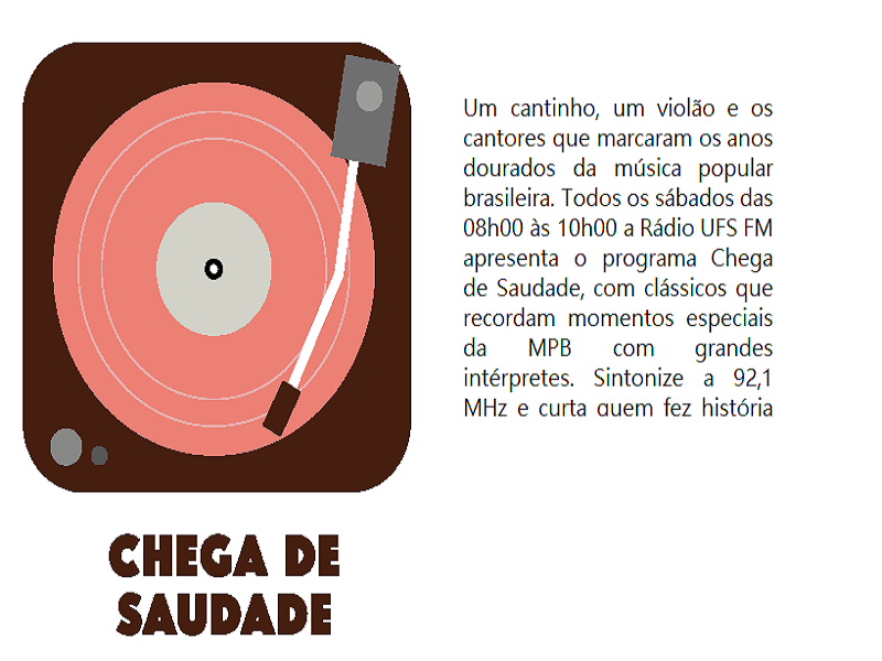 Chega de saudade